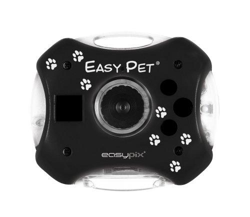 Easypix EasyPet  Camcorder für Hunde und Katzen inkl. Halsbänder, 4GB MicroSD schwarz